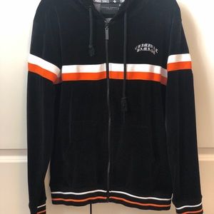 Criminal damage zip hoodie